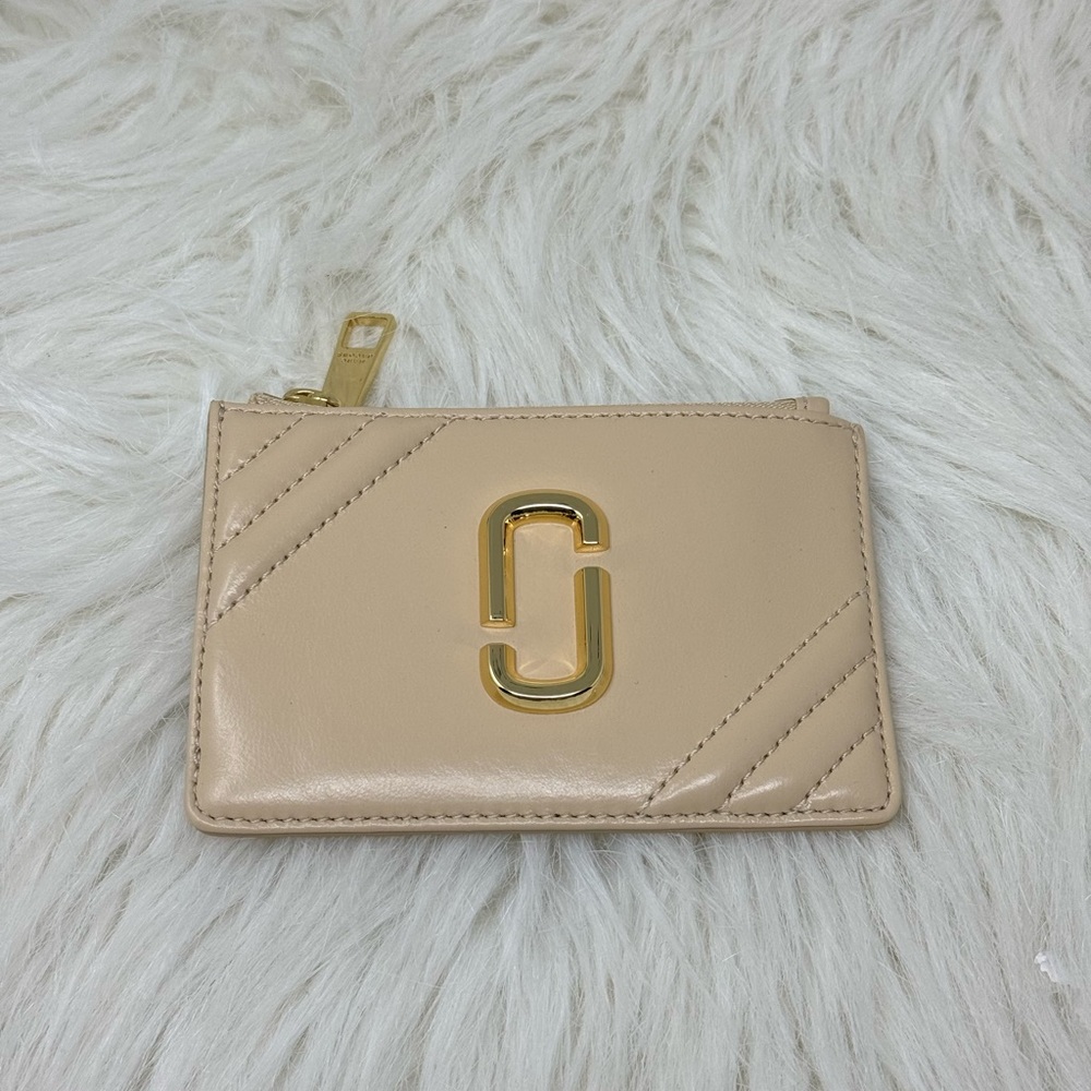 Marc Jacobs Womens Top Zip Multi Wallet Pebble S156L01FA21-27L
